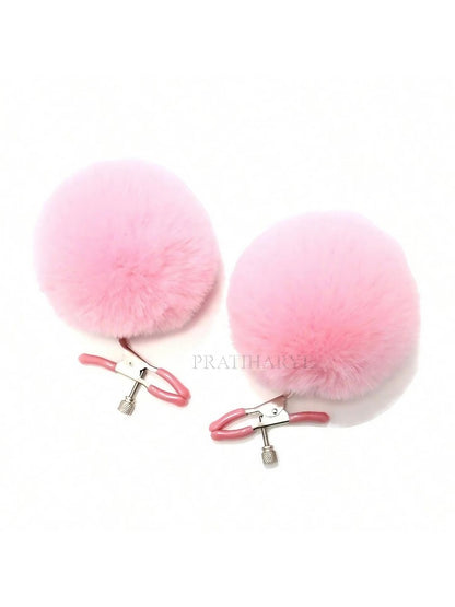 Pom Pom Ball Nipple Clamps