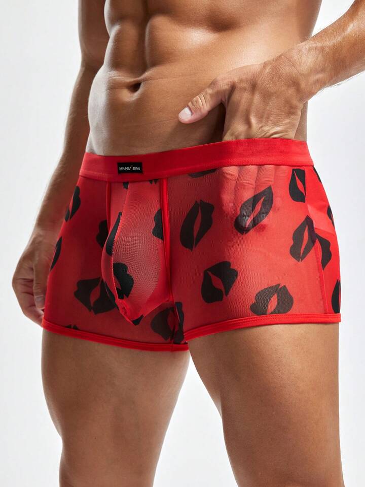 Lip Kiss Bold Men’s Sexy Brief