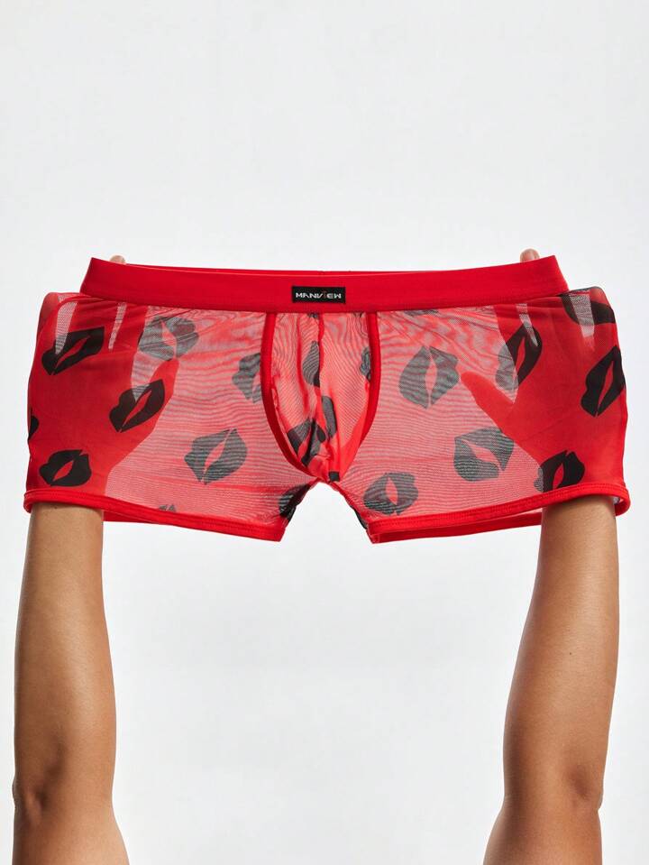 Lip Kiss Bold Men’s Sexy Brief