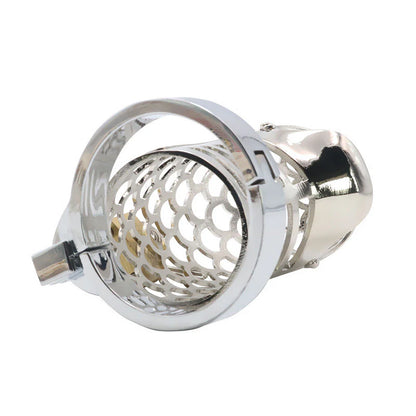 Panther Designed Stainless Steel Men Chasity Cage