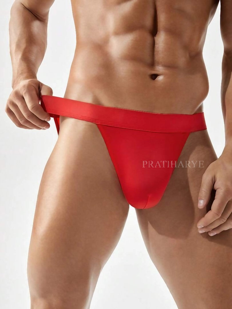 Men Sexy Solid Brief/Thong