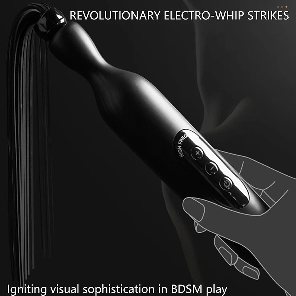 Premium Punishment Electroshock Training Whip