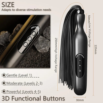 Premium Punishment Electroshock Training Whip