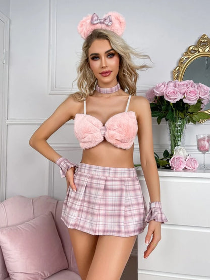 Cute Pink Bunny Roleplay Costume