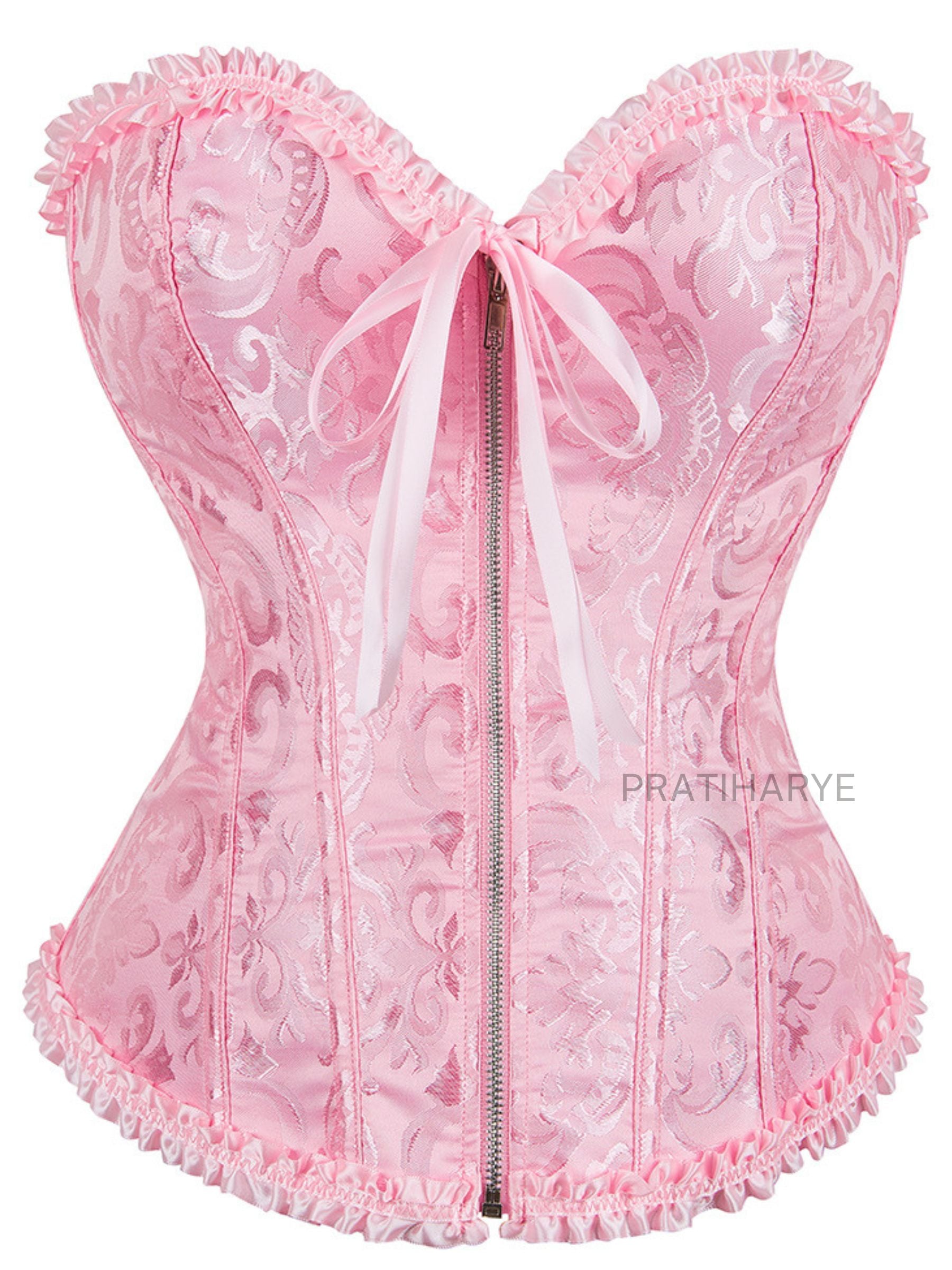 Evening Wear Keywords
Pratiharye evening wear
women partywear outfits
sexy corset for women
Jacquard Frill Trim Corset