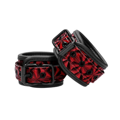 Premium Red and Black wrist cuffs