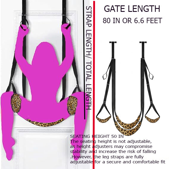 Leopard Door Swinger Set