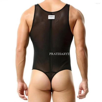 Men Mesh Bodysuit Price