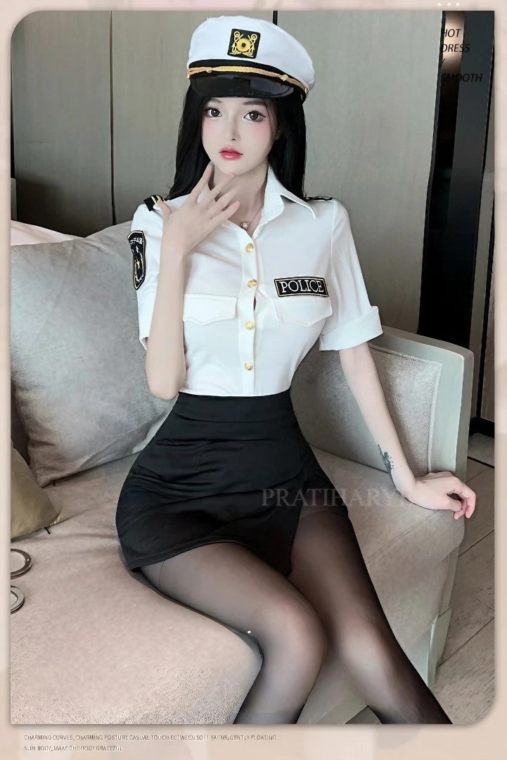 Pilot Roleplay Dress with Hat