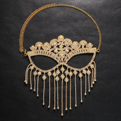 Royal Crystal Veil Mask
