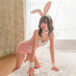 Adult Bunny Costume Rabbit Outfit - Pratiharye