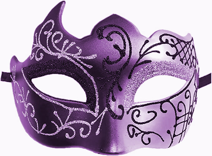 Elegant Plastic Party Mask