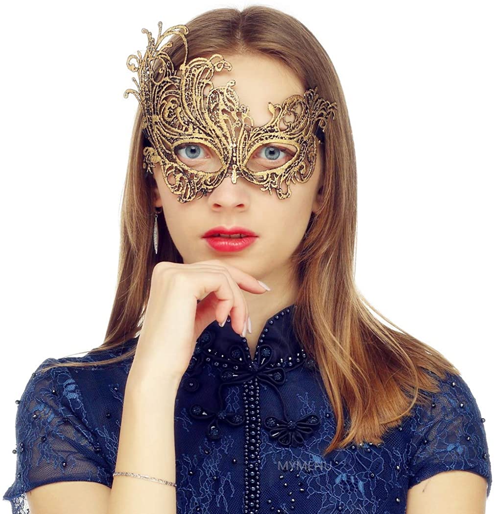 Pratiharye Women Venetian Mask Pretty Elegant Lady Lace