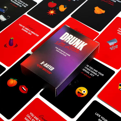 Drunk in Love Couple Card Game