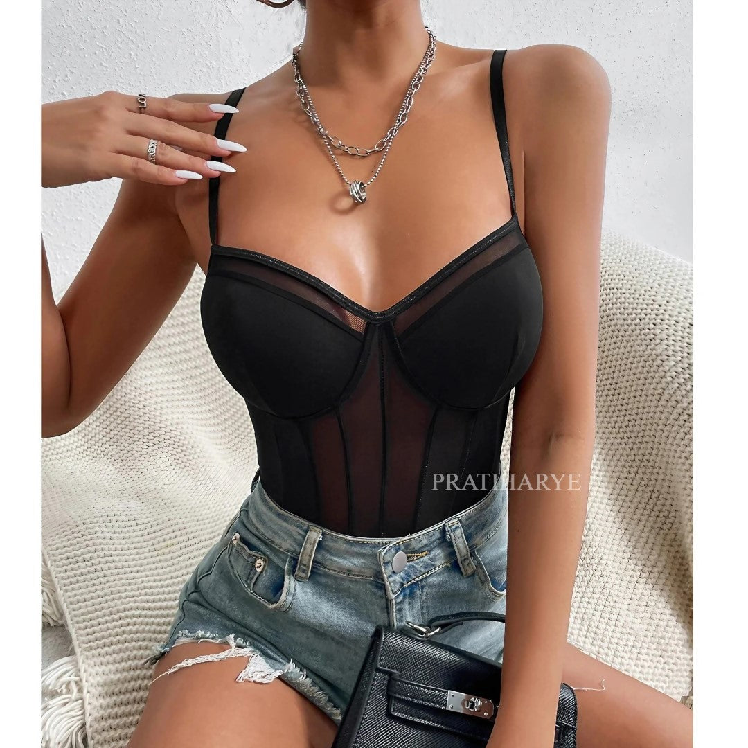 Sweet Corset Style Bodysuit