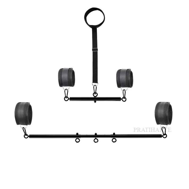 Metal Adjustable Spreader Bar Bondage Set
