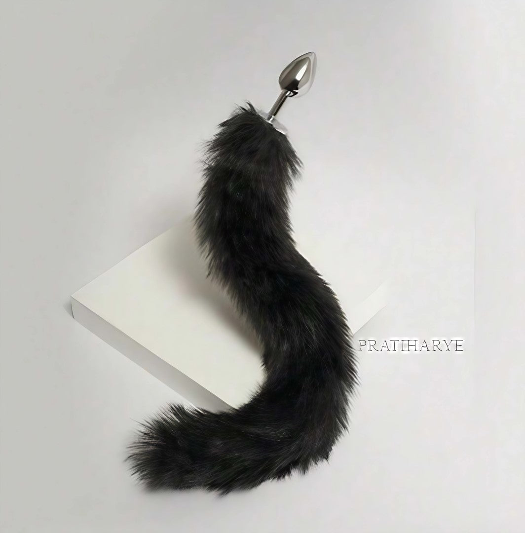 Fox Tail Steel Butt/Anal plug