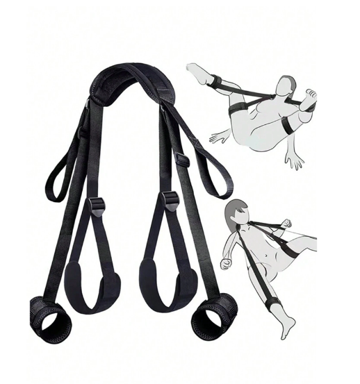 BDSM Adjustable Restraint Adult Handcuffs Split Leg 