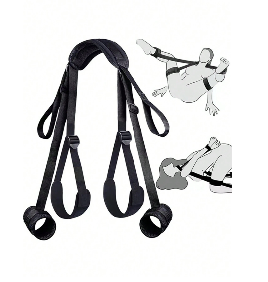 BDSM Adjustable Restraint Adult Handcuffs Split Leg 