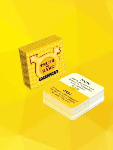 romantic card game for couples
adult card games for couples
spicy card game for couples
Truth &amp; Dare Couple Edition Card Game