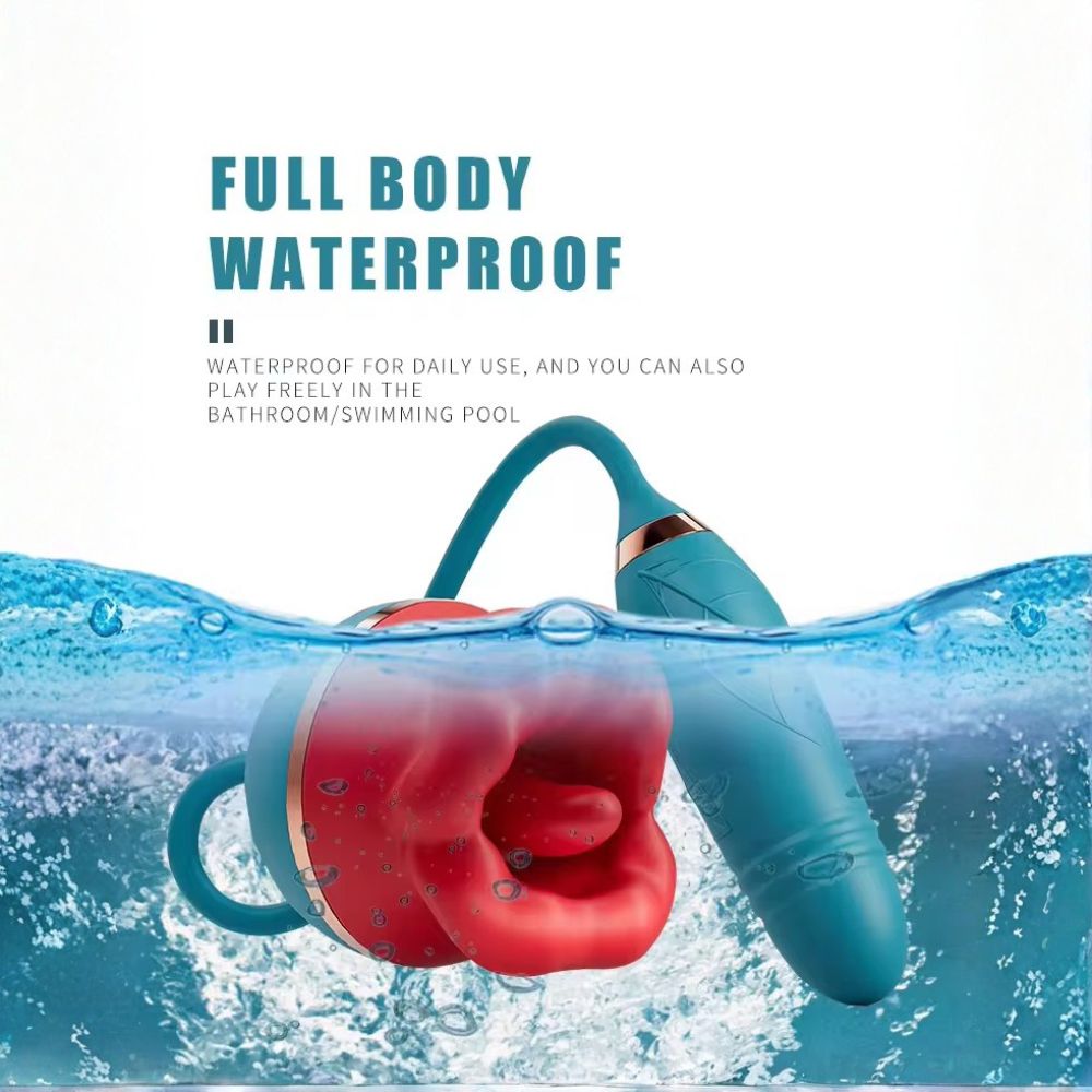 Aqua Bloom Dual Pleasure Vibrator