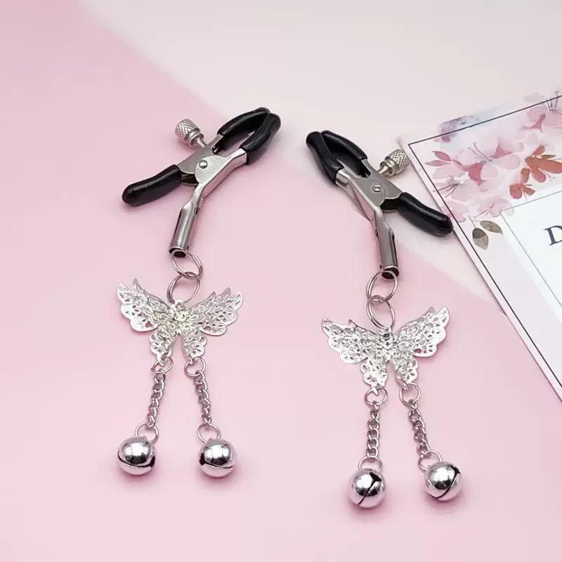 Butterfly Charm Nipple Clamp