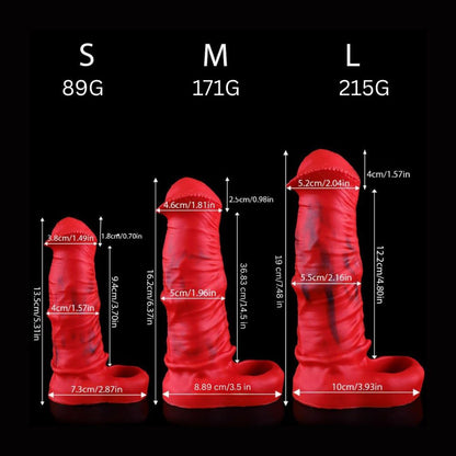 Bloodline Red Penis Sleeve