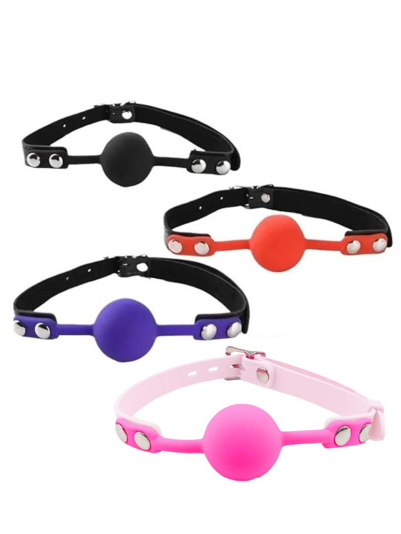 Soft Silicone Gag Ball