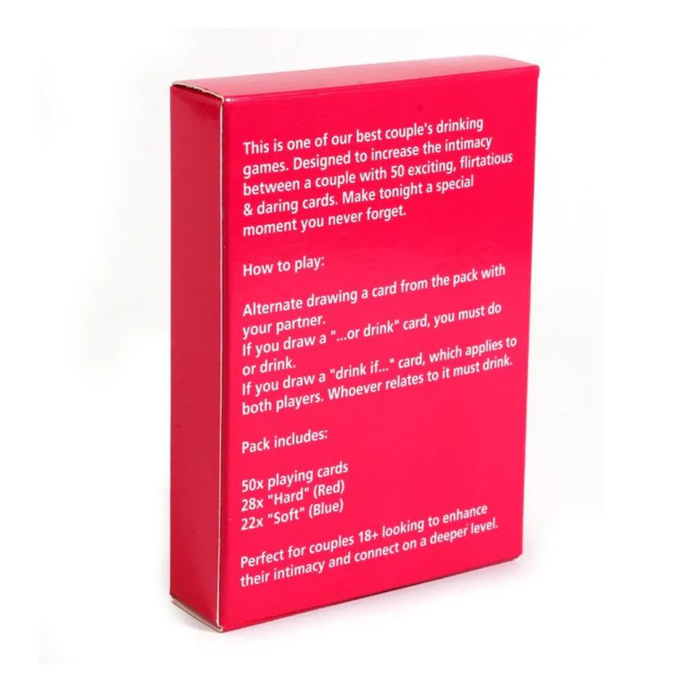 Excited &amp; Exhausted Couples Drinking Card Game