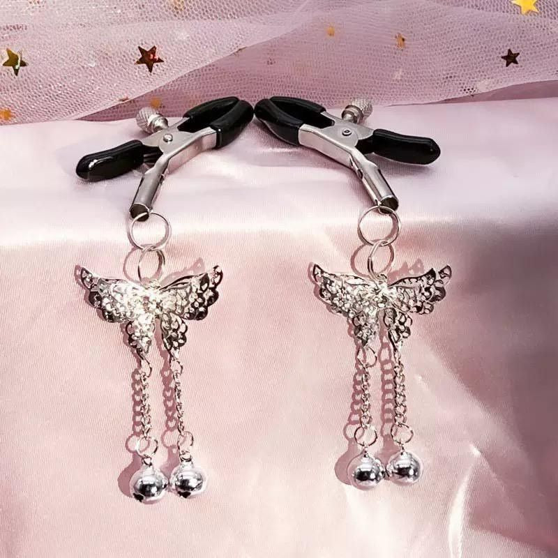 Butterfly Charm Nipple Clamp