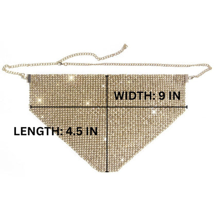 Crystal Masquerade Half Mask