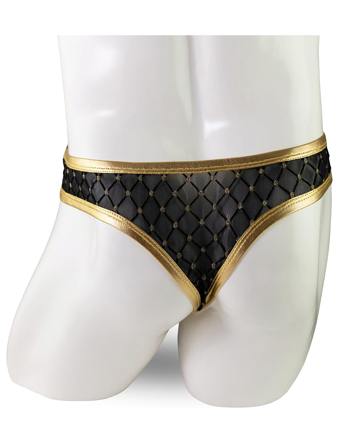 Gold Mesh Men Brief