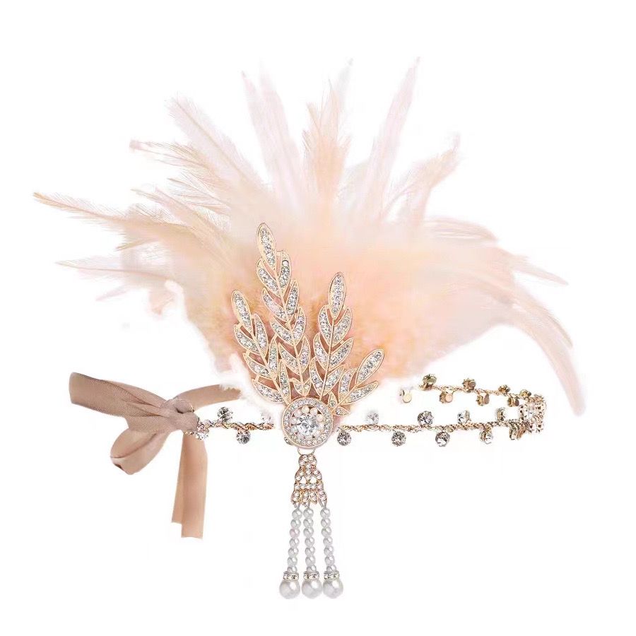 1920s Prom Party Feather Headband | 6023