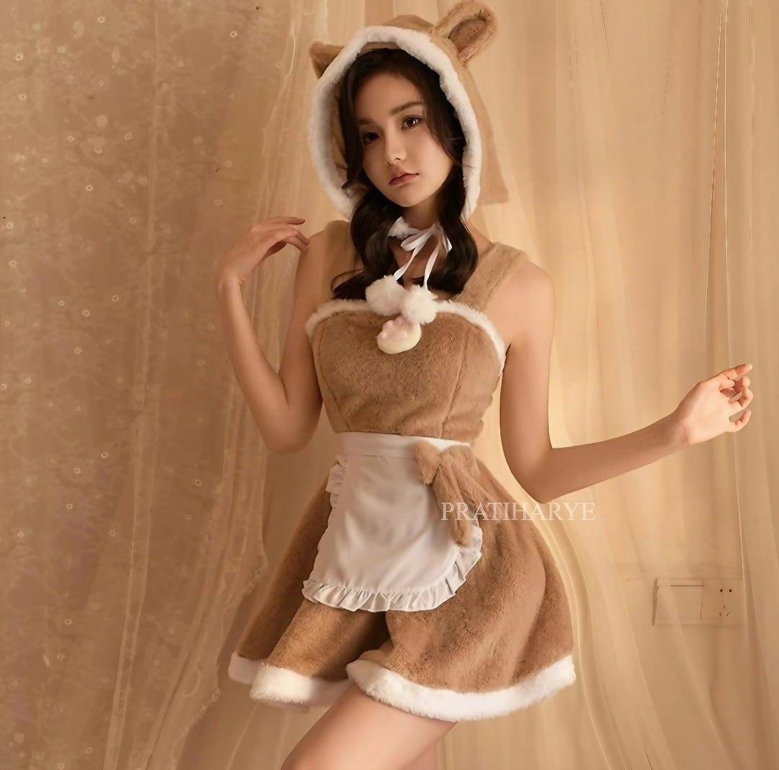 Cute Furry Teddy Roleplay Dress