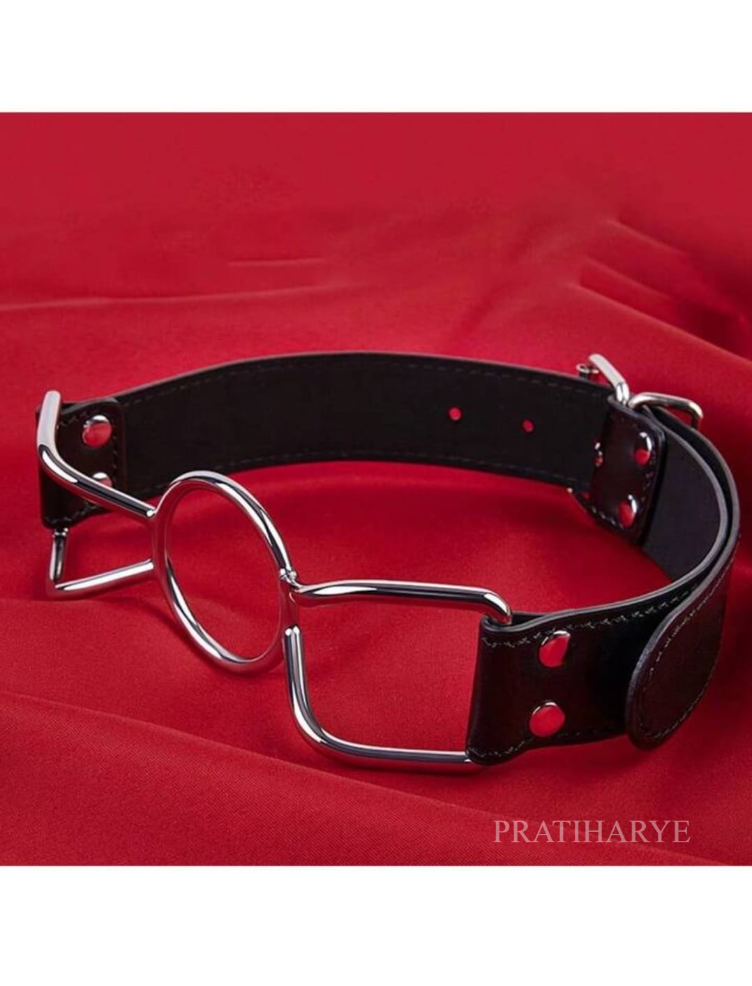 Open Mouth Gag Oral Metal Ring Bondage