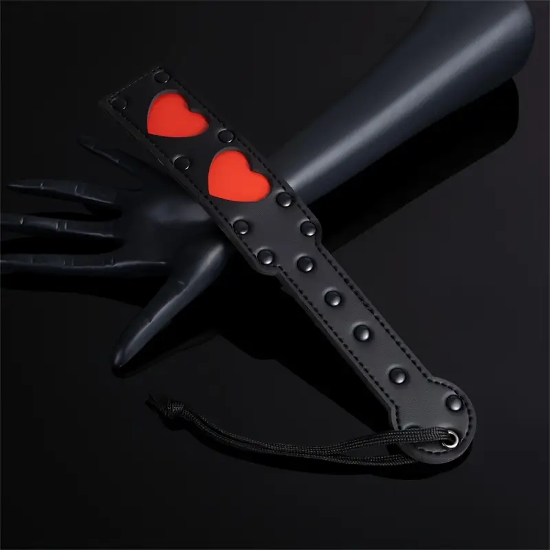 Leather Heart Paddle