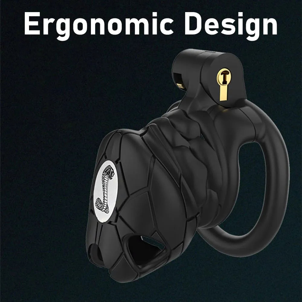 Cobra Hard Plastic chastity cage
