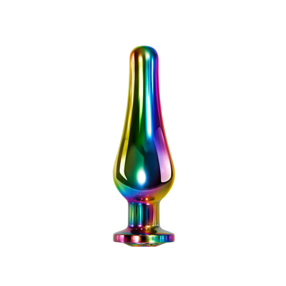 Premium Rainbow Steel Butt Plug