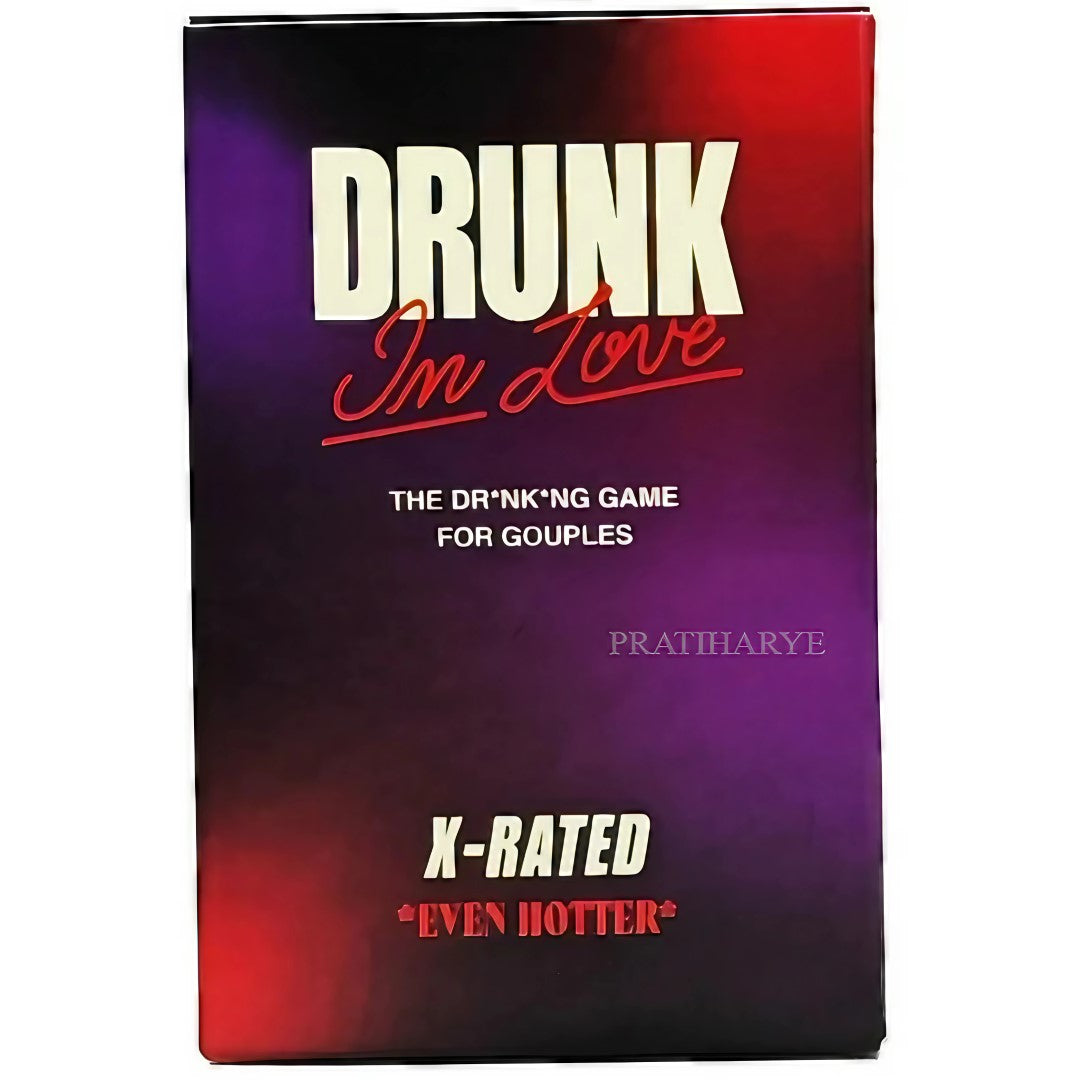 Drunk in Love Couple Card Game