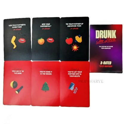 Drunk in Love Couple Card Game