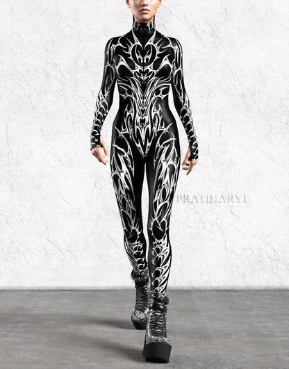 Alien 3D Printed Cosplay Jumpsuit