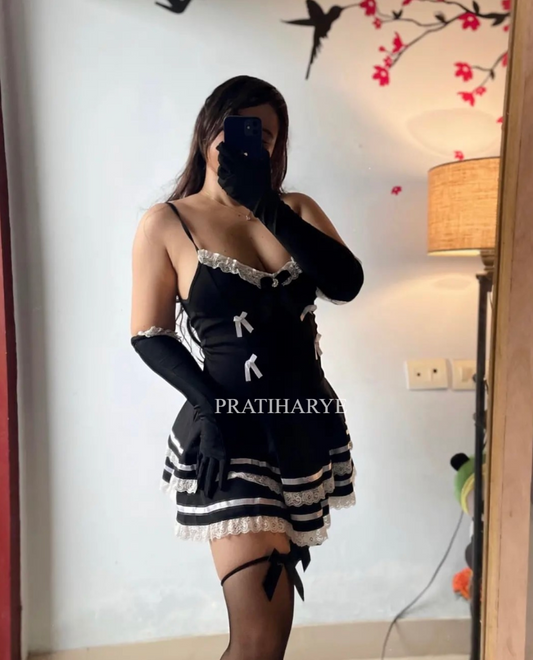 Skirt Maid Costume Set | Pratiharye