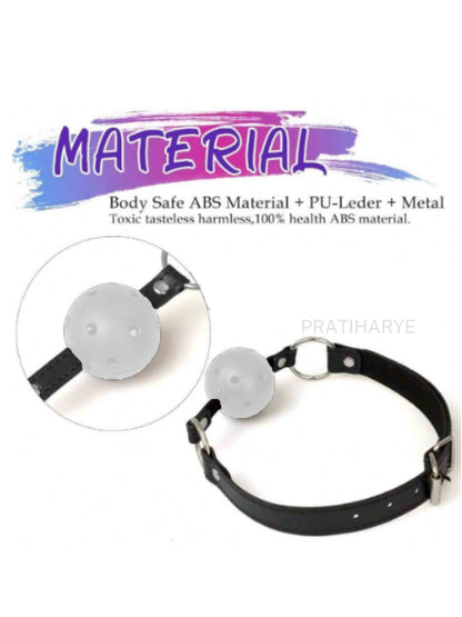 3PC BDSM Set - Gag Ball, Butt Plug, Nipple Clamp