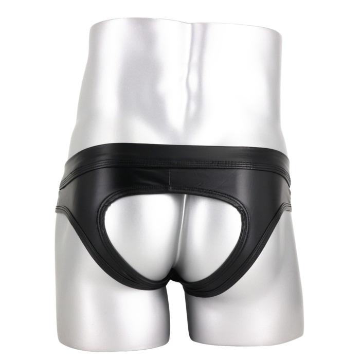 Latex Cut-Out Brief