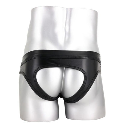 Latex Cut-Out Brief