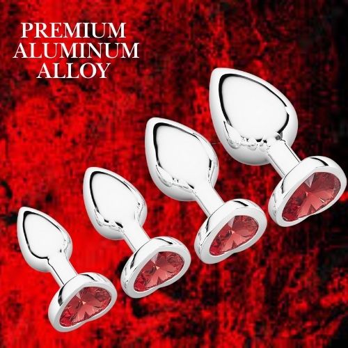 Premium Aluminum Alloy Butt Plug unisex