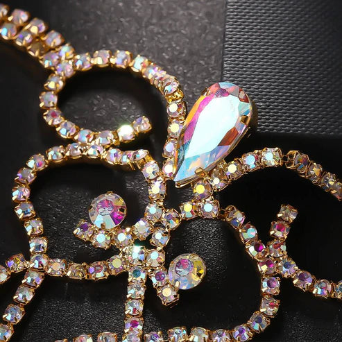 Glamorous Pearl Embellished Chain Thong