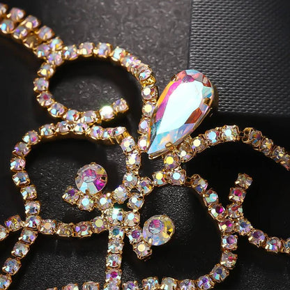 Glamorous Pearl Embellished Chain Thong