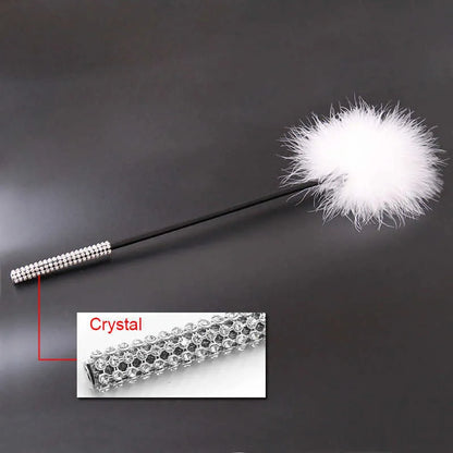 Feather Tease Sensation Tickler Wand