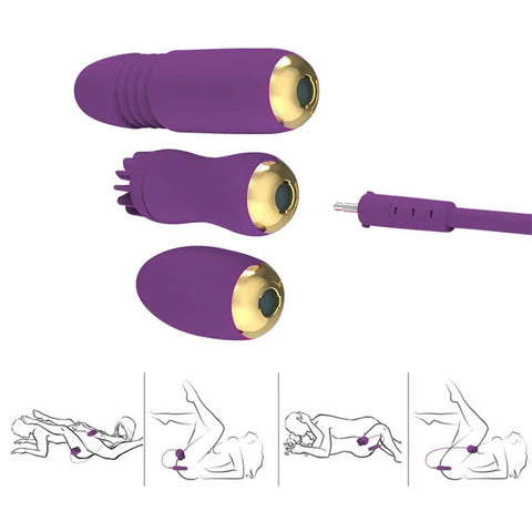 4 in 1 Vibrating Pleasure Adult Toy